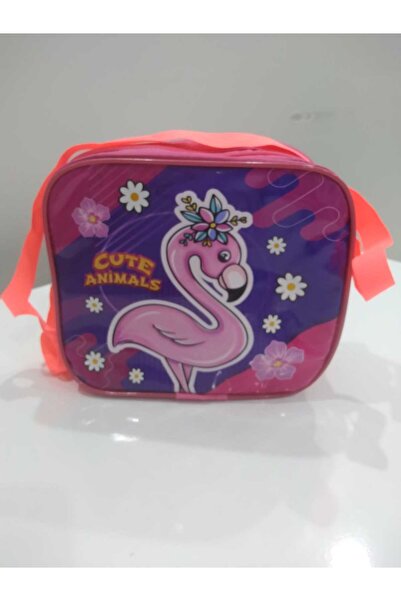 FACESHİNE KOZMETİK WORLD BAZAAR Kız Çocuk Beslenme Çantası ''Cute Animals'' F...
