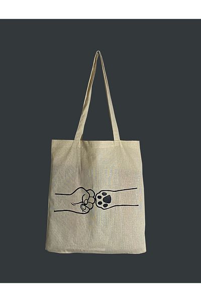 rakkun shop Best Friend Forever Printed Cloth Bag