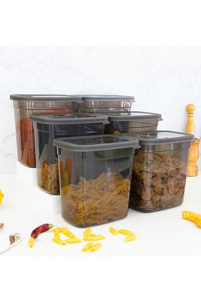 Dükkanönü Set of 6 Decobella Storage Containers