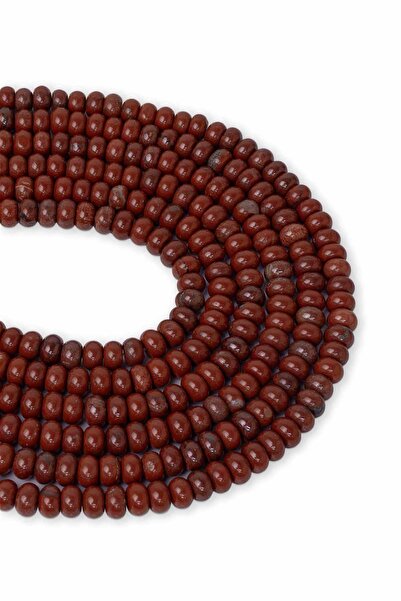 Dünya Doğal Taş 6X4 MM Piatra de jasp roșu