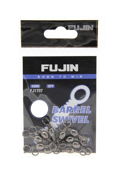 Fujin Barrel Swivel Metalic Nickel Swivels No:3/0 Fj1707.3/0