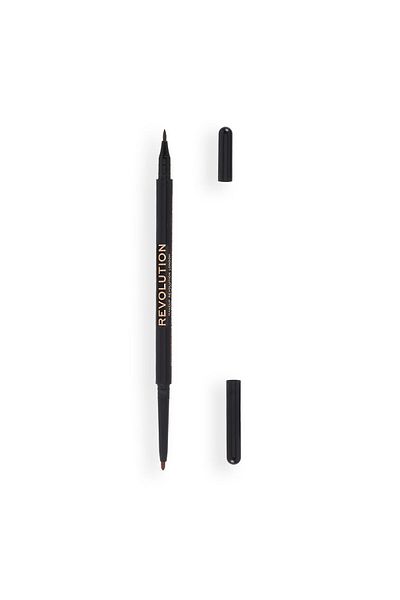 Revolution Felt & Kohl Eyeliner Brown Brown