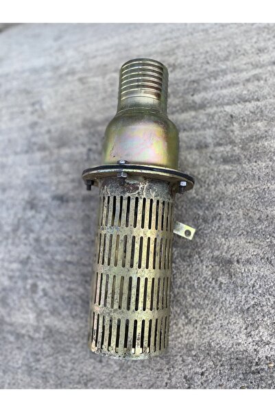 AL-MAK 4" SÜZGEÇLİ ÇEKMELİ SAC METAL DİP TABAN KLAPESİ