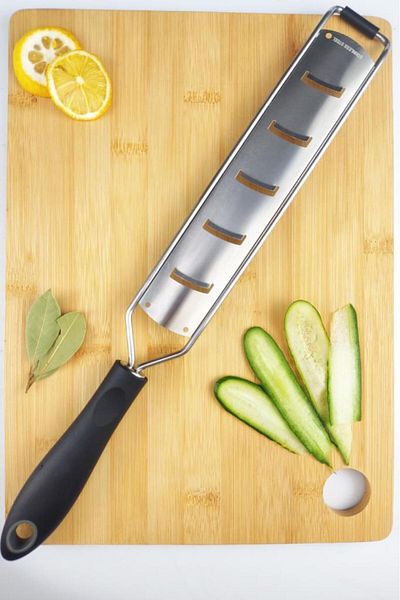 Digithome Stainless Steel Hand Grater 38.5 Cm Black Pattern-3 - Thn75751 C1-1-18