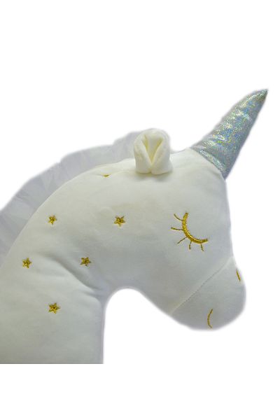 Halley Oyuncak 35 cm White Unicorn Soft Pillow