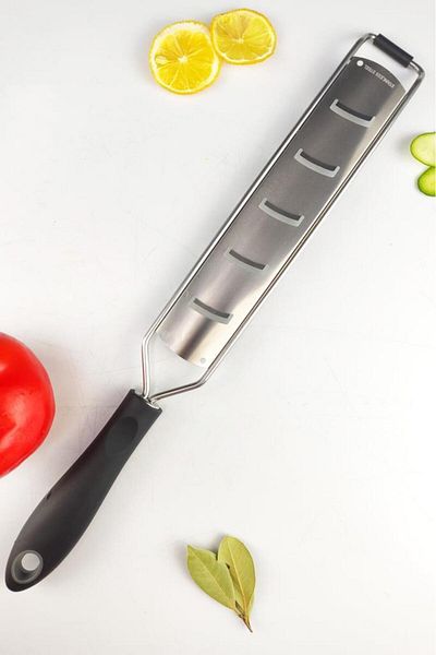 Digithome Stainless Steel Hand Grater 38.5 Cm Black Pattern-3 - Thn75751 C1-1-18