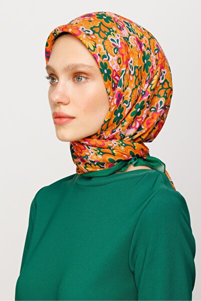 Mooncorn Ψηφιακό μαλακό κασκόλ Daisy Pattern