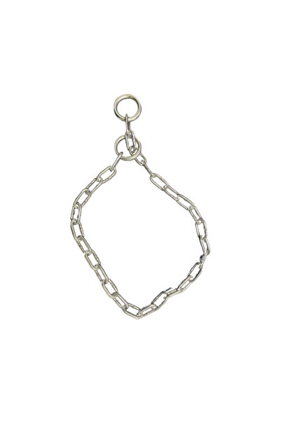 Rastro Köpek Eğitim Boyun Tasması Orta Büyük Irk Eğitim Zinciri Sağlam Paslanmaz Çelik Boğma (3mm)