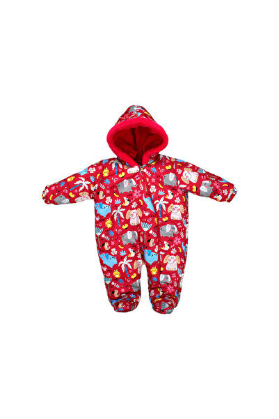 BIDI BIDI Kışlık İçi Polarlı Kız Bebek Mont Kozmonot