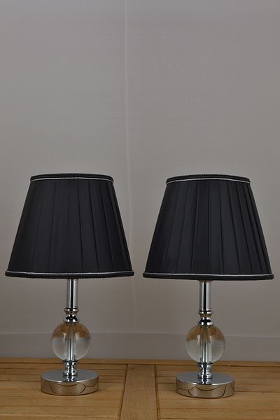 AbajurAksesuar Pluto Double Silver Lampshade