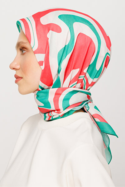 Mooncorn Ψηφιακό μαλακό κασκόλ Mira Pattern