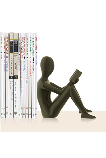 BCOVERART Tasarım Kitap Tutucu-Kitap Desteği Okuyan Adam-Ev Ve Ofis Dekoratif...