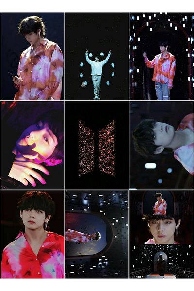 owl bag Taehyung - love me again σετ φωτοκαρτών ειδικής σειράς με μοτίβο