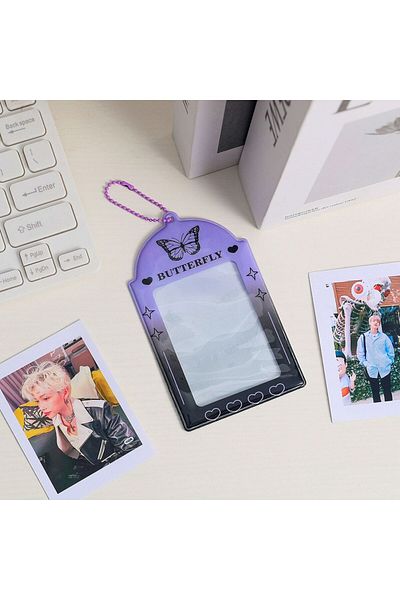 Kpop Dünyasi Butterfly Card Holder