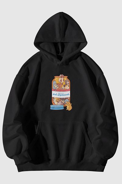 Harmandar Stranger Things Hellfire Club Bask l Unisex Siyah Kanguru Cepli Kapu onlu Sweatshirt Hoodie Fiyat Yorumlar Trendyol
