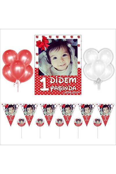 CiciMagnet مجموعة زينة عيد الميلاد ذات الطابع الأحمر