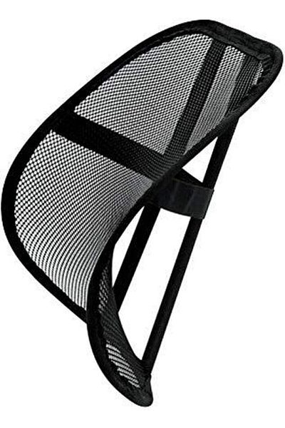 LutiaS Orthopedic Car Lumbar Support - Back Rest Net, Sweat Rest, Office Seat Mesh Lumbar Cushion