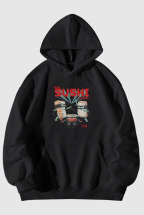 Harmandar Sushi Squad Bask l Unisex Kanguru Cepli Kapu onlu Sweatshirt Hoodie Fiyat Yorumlar Trendyol