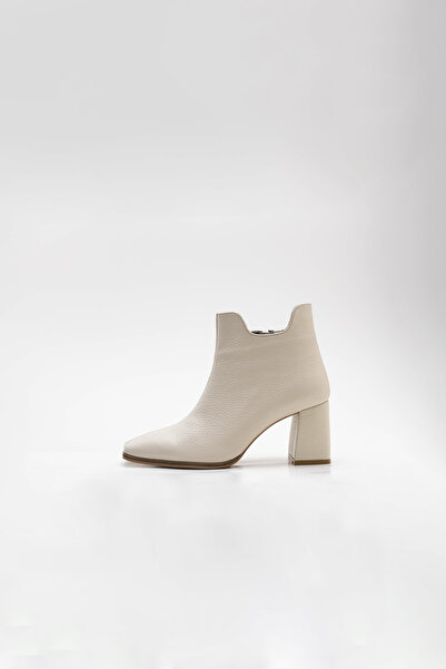 Arzillo Kadın Hakiki Deri Topuklu Bot