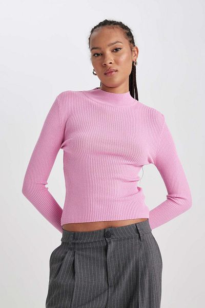 DeFacto Pulover cu jumătate de guler slim Fit L8848az23au