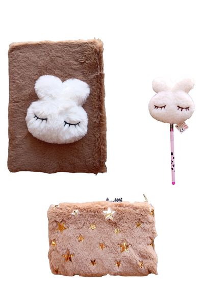 Dolphin DOLPHIN DAILY MEMORY, DIARY BOOK, PLUSH PEN HOLDER, PEN BOX, PEN BAG, PEN SET