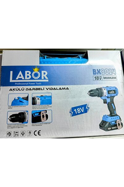 18 W BX8014 AKÜLÜ DARBELİ VİDALAMA 2 Yok 18 Volt Darbeli Kablosuz 2 Yıl