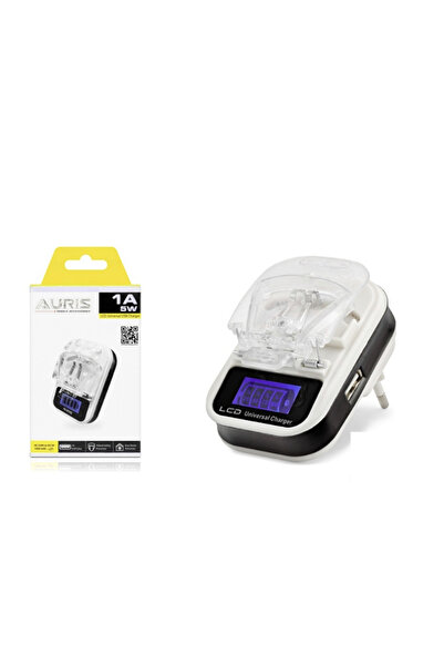 ROSEPREMİUM 1A Lcd Universal Ekranlı Göstergeli Pil Batarya Şarjı