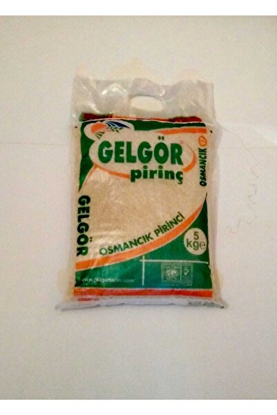 Pirinç Osmancık 5 Kg Lüx Gelgör