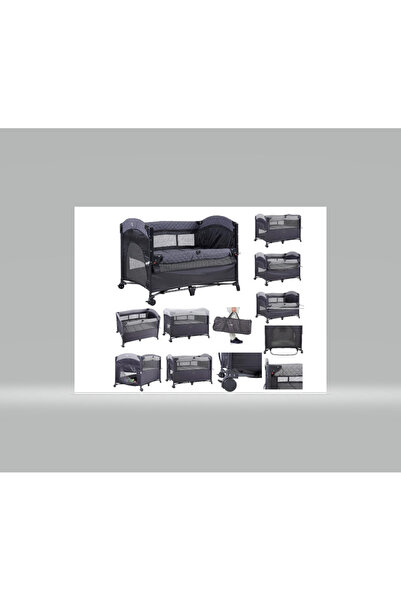 Prego Miami Basic Anne Yanı Oyun Parkı Park Yatak 70x110 - 8041