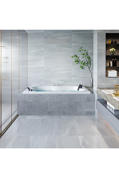 KUNTBAY JAKUZİ 140 x 190 H 60 Dikdörtgen Jakuzi