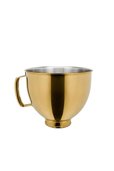 Kitchenaid 4,8 L Stand Mikser İçin Paslanmaz Çelik Kase Gold - 5KSM5SSBRG