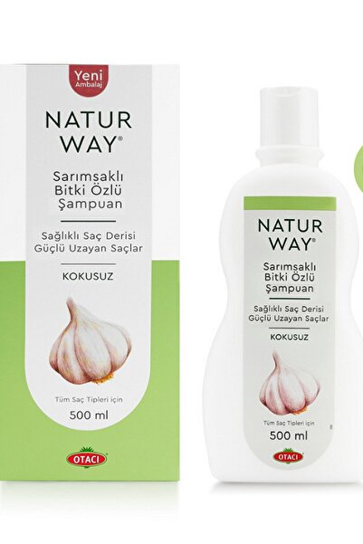 Naturway Otacı شامبو بخلاصة نبات الثوم من أوتاشي ناتورواي 500 مل، ...شامبو_51...