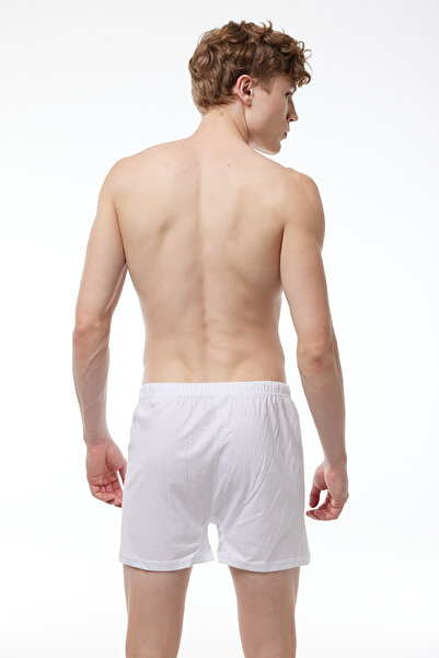 Malabadi Λευκό Φαρδύ Σετ Boxer 5 τεμαχίων - 100% Βαμβάκι M240