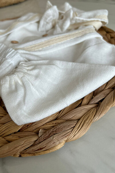 bohemiankids baby wear Newborn Men's Slopet Set Muslin Fabric