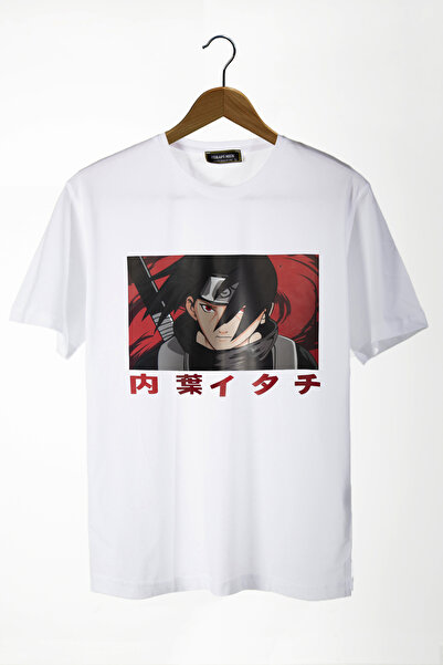 Terapi Men Tricou unisex alb din bumbac cu imprimeu anime în față