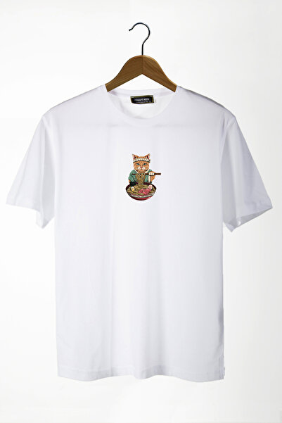 Terapi Men Γυναικείο λευκό μπλουζάκι με λαιμόκοψη ποδηλάτου και στάμπα Chef C...