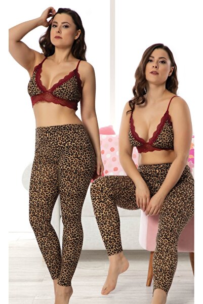 JENİKA Γυναικείο Σετ Πυτζάμες Μπουστάκι 2 τεμαχίων