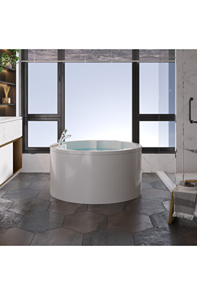 KUNTBAY JAKUZİ 120 Q H 55 Oval Jakuzi