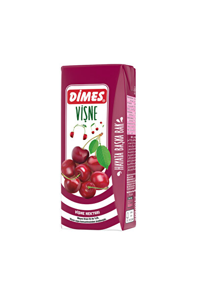 Dimes Meyve Suyu 200ML Vişne x 27 Adet