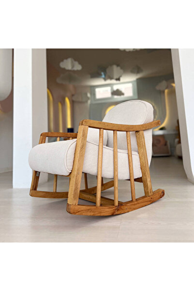 evodeko KleaMini Ahşap Sallanan Çocuk Koltuğu