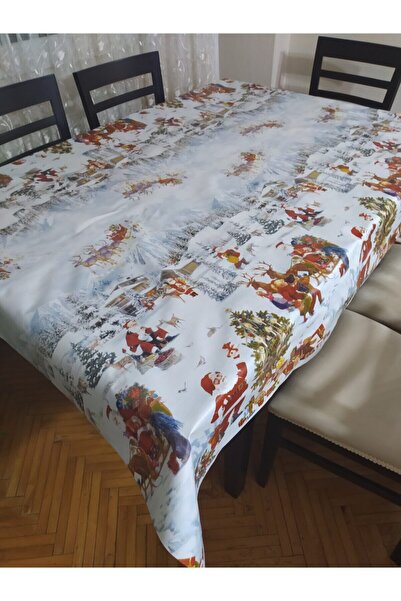CEYDA Tablecloth PVC Erasable Christmas Model 140x180cm