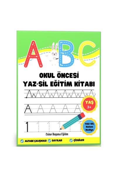 Enine Boyuna Eğitim كتاب تعليمي لمرحلة ما قبل المدرسة SUMMER-WHITE