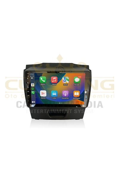 ClasKing ISUZU D-MAX 2015-2020 Uyumlu 8 GB RAM 128 GB HAFIZA ANDROID 12 MULTIMEDIA CARPLAY TEYP