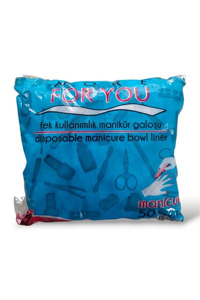 More For You Disposable Manicure Shoes Pack of 50