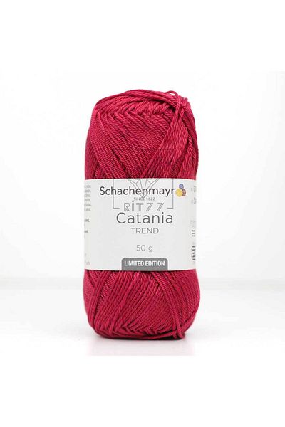 Schachenmayr Catania Hand Knitting Thread / 50G / 300 Lovely Red
