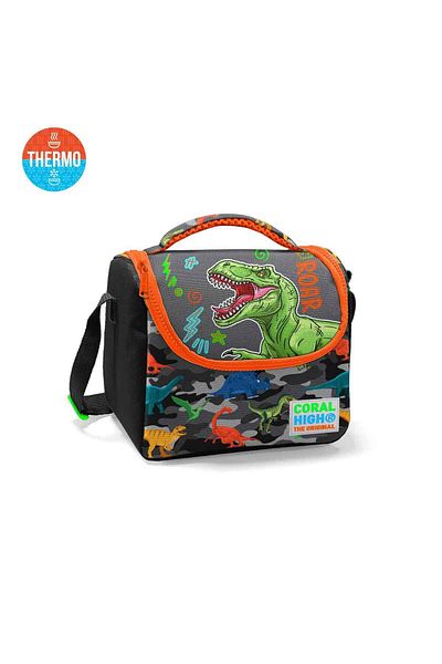 Yaygan Çanta Coral High Dinosaur Patterned Lunch Box 11744