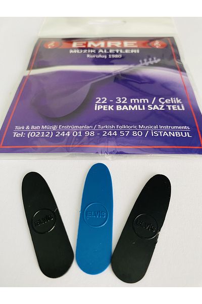 GMC MUSIC STORE Emre 0.22mm Steel - Silk Bamlı Long Neck Binding Wire - Plectrum Gifted
