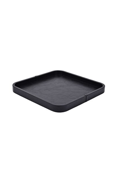 ZM Decor Siyah Ponza Tepsi 36*36*3