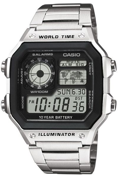 Casio Ae-1200Whd-1Avdf Men's Wristwatch