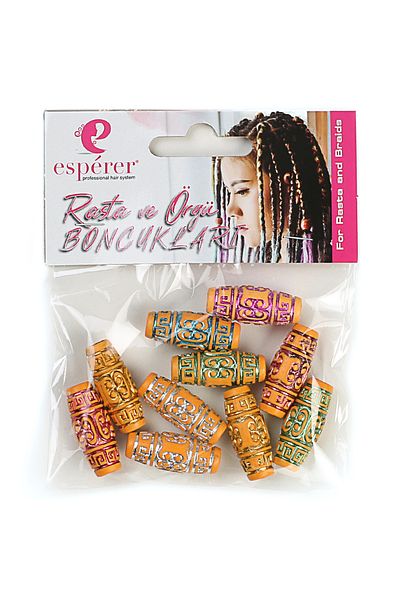 KONAK PERUK Rasta and Knitting Bead Set - OB07